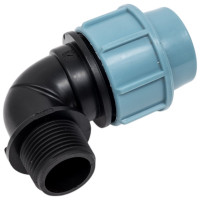 Отвод с наружной резьбой (90°; 32х1") Unipump 45238