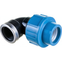 Отвод с внутренней резьбой (90°; 25х3/4") Unipump 31504