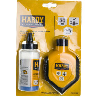Разметочный набор: шнур 30 метров, краска 115г HARDY 0720-333000
