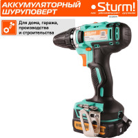 Аккумуляторный шуруповерт Sturm CD3614