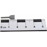 Штыревой втулочный изолированный наконечник KLR KTE 2x0.75-10 2x0,75мм2/L=10мм/Серый 207510