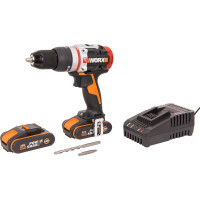 Аккумуляторная бесщеточная ударная дрель-шуруповерт WORX WX354