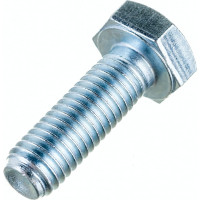 Болт Стройметиз М10х30 DIN 933, класс прочности 8.8, цинк уп. 2 шт 3022031