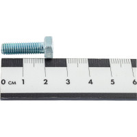 Болт Стройметиз М6х20 DIN 933, класс прочности 5.8, цинк уп. 6 шт 3011221