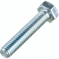Болт Стройметиз М6х30 DIN 933, класс прочности 5.8, цинк уп. 5 шт 3011241