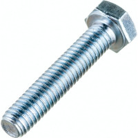 Болт Стройметиз М6х30 DIN 933, класс прочности 8.8, цинк уп. 5 шт 3021241