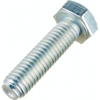 Болт Стройметиз М8х30 DIN 933, класс прочности 5.8, цинк уп. 4 шт 3011631