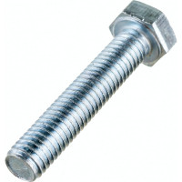 Болт Стройметиз М8х40 DIN 933, класс прочности 5.8, цинк уп. 3 шт 3011651