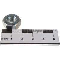 Гайка Стройметиз М10 DIN 934, цинк уп. 50 шт коробка 3030063