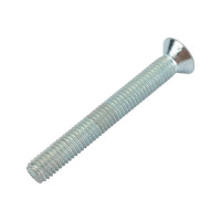 Винт Стройметиз M5х40 DIN 965, потайная головка, цинк уп. 8 шт 3090881