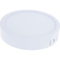 Светодиодный светильник KRASO белый корпус ЖКХ 12Вт (120х120х25мм) круглый корпус 6000К 960Лм IP20 HPNL-R12