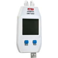 USB-тестеризмерение напряжения, тока, емкости электроэнергии UNI-T UT658DUAL 00-00004331