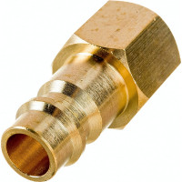 Переходник на быстросъемное соединение (рапид папа - внутренняя резьба 1/4") INTERTOOL PT-1848