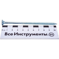 Саморез КРЕП-КОМП белый цинк POZY 6х110 50шт бд6110ф