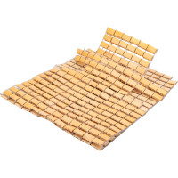 Накидка сиденья SKYWAY Massage-06 массажная, бамбук, бежевый S01305006