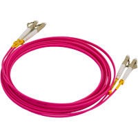 Оптический патч-корд TopLAN, дуплексный OM4 MM 50/125, 3.0 м DPC-TOP-OM4-LC/P-LC/P-3.0
