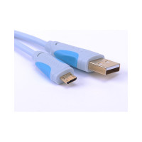 Кабель Vention USB 2.0 AM/micro B 5pin - 0,25 м VAS-A04-S025