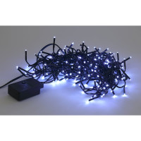 Гирлянда ЭРА ENIN GC LED Нить, мишура, 3.9м, зеленый провод, холодный свет, 220V 24/576 Б0047969