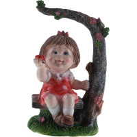 Садовая фигурка Park Девочка на качелях 169342