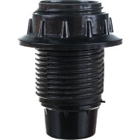 Патрон DORI Е14, с кольцом, карболитовый, черный 45762