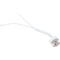 Патрон DORI GU5.3, керамический, провод 15 см, сечение 0,5 мм2 45786