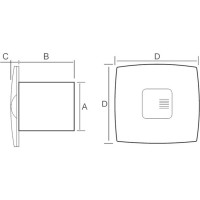 Вентилятор MTG A120SXS-K клапан 29513X