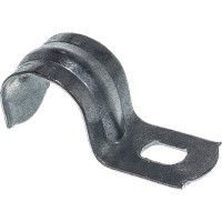 Металлическая однолапковая скоба ЭРА d12-13 мм, 100 шт. Б0036396