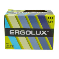 Батарейка Ergolux LR03, Alkaline, BP-24, 1.5В 14213