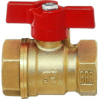 Шаровой кран БАЗ 11Б27п1 DN15  вр/вр бабочка PN40 серия Standart БАЗ.А30.1.15.НГ.40