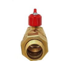 Шаровой кран БАЗ 11Б27п1 DN15 PN40 "американка" бабочка, серия Standart БАЗ.А.А31.1.15.НГ.40