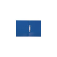 Папка на 2 кольцах BRAUBERG Office 21мм, синяя, до 120 листов, 05мм 221611