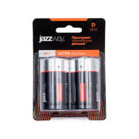 Батарейка Jazzway Jаzzway Элемент питания алкалиновый D/LR20 1.5В Ultra Alkaline BL-2 (блистер 2шт) 5005136