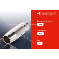 Сопло газовое Профессионал МВ-15 0401 990401