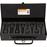 Набор ударных головок 6-гранных (8 шт; 1/2") WIEDERKRAFT WDK-705H