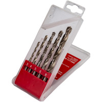 Набор сверл по металлу HSS-R 5 шт ELITECH 1820.117300 195635