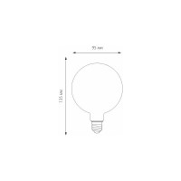 Светодиодная лампа Elektrostandard Classic F 6W 3300K E27 G95 тонированный BLE2704 a048264