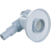 Сифон для стиральной машины Alcadrain APS2 наружный, белый 00023909