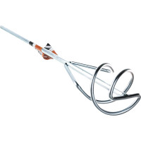 Миксер металлический оцинкованный для строительных смесей и растворов (80х400 мм) ZOLDER 1780400