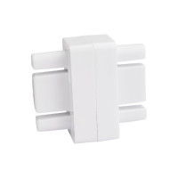 Коннектор шинопровода IN HOME прямой SC-1W-TL белый серии TOP-LINE 4690612029344