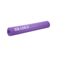 Коврик для йоги и фитнеса BRADEX 173х61х0.3 см, фиолетовый SF 0397