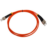 Оптический патч-корд TopLAN дуплексный, FC/PC-ST/PC, MM 50/125, 1,5 м, DPC-TOP-OM2-FC/P-ST/P-1.5