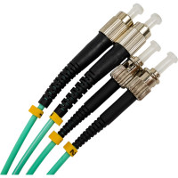Оптический патч-корд TopLAN дуплексный, FC/PC-ST/PC, MM 50/125 , 20 м, DPC-TOP-OM3-FC/P-ST/P-20