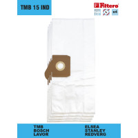 Мешки трехслойные синтетические FILTERO TMB 15 IND (4 шт; 20 л) для пылесоса Bosch, Lavor,  Hammer Flex 05934