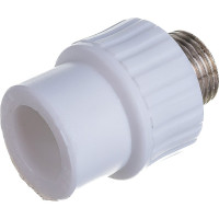 Муфта RTP комбинированная PN25, наружная резьба, D20х1/2 мм 10662