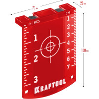 Мишень KRAFTOOL для лазерных приборов 34725