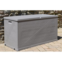 Сундук TOOMAX Вуд Лайн/Wood Line, 420 л, светло-серый Z163R025
