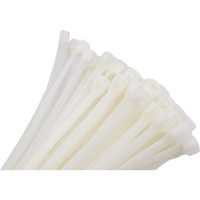 Стяжка для кабеля ZOLDER 300х4,8 мм нейлон, белая, 100 шт. HTA-4,8х300/100Б