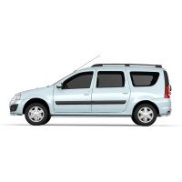 Рейлинги PT Group Черный муар Комфорт LADA Largus 2012- 01300606 LLA551601