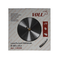 Диск алмазный LaserTurboV PREMIUM (350х25.4 мм) VOLL 1.00350