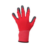 Хозяйственные перчатки Park EL-C3032, размер 10 XL, красный с серым 001059